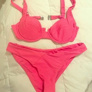 Vetchy Laguna Bikini Set- hot pink